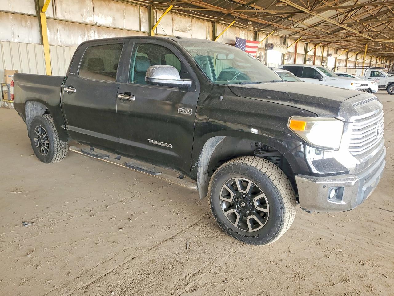2017 Toyota Tundra Crewmax Limited Black vin: 5TFHW5F11HX582756