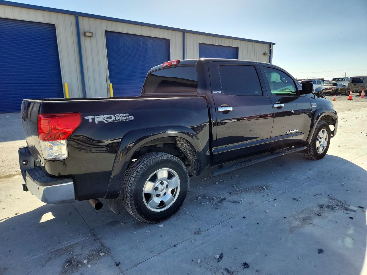 2012 Toyota Tundra Crewmax Limited Black vin: 5TFHW5F12CX258367