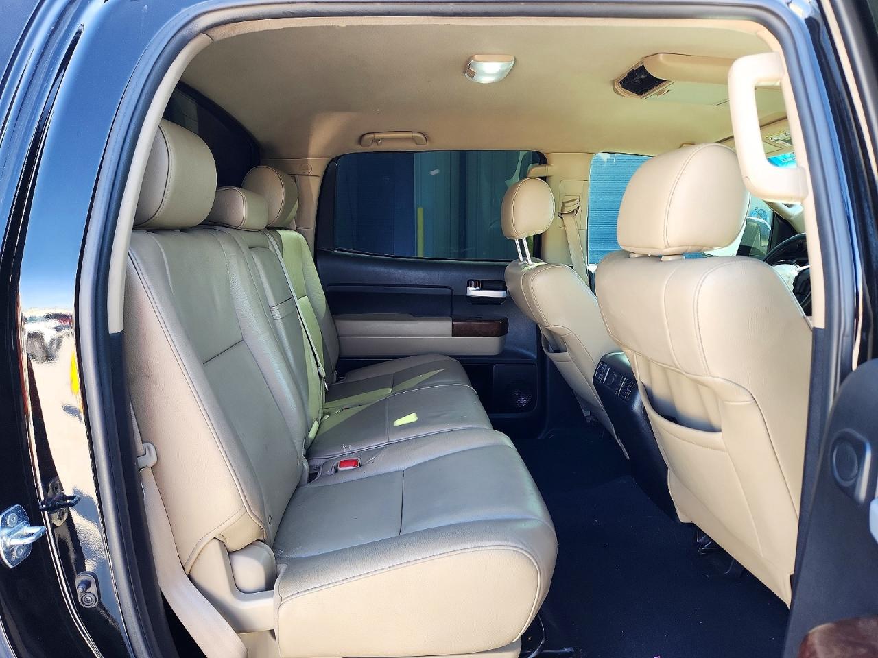 2012 Toyota Tundra Crewmax Limited Black vin: 5TFHW5F12CX258367