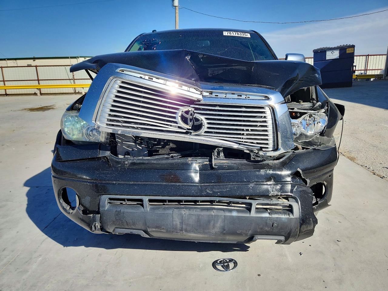2012 Toyota Tundra Crewmax Limited Black vin: 5TFHW5F12CX258367