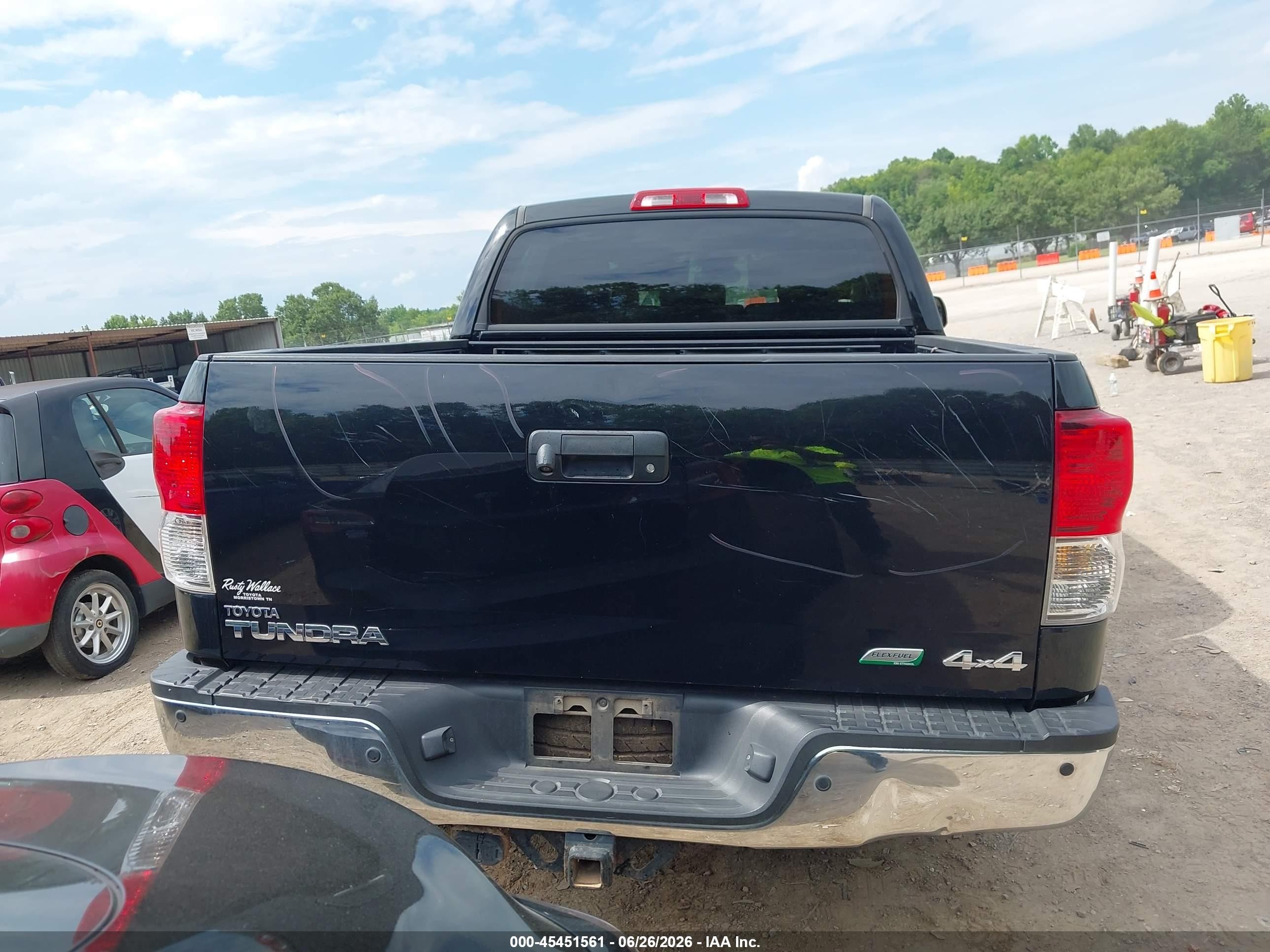 2012 Toyota Tundra Limited 5.7l V8 Black vin: 5TFHW5F13CX219951