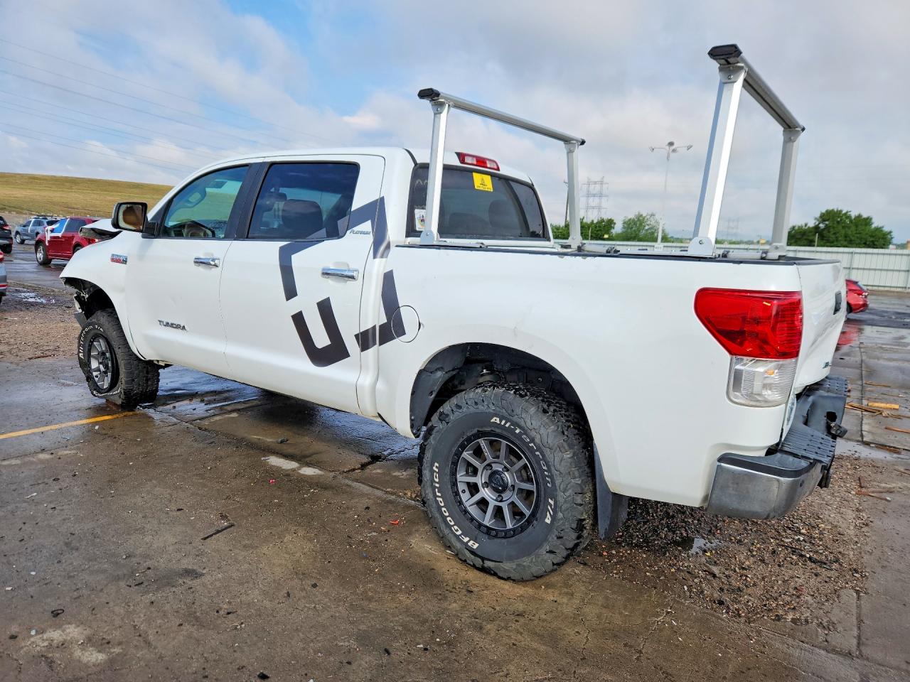 2012 Toyota Tundra Crewmax Limited White vin: 5TFHW5F13CX258152
