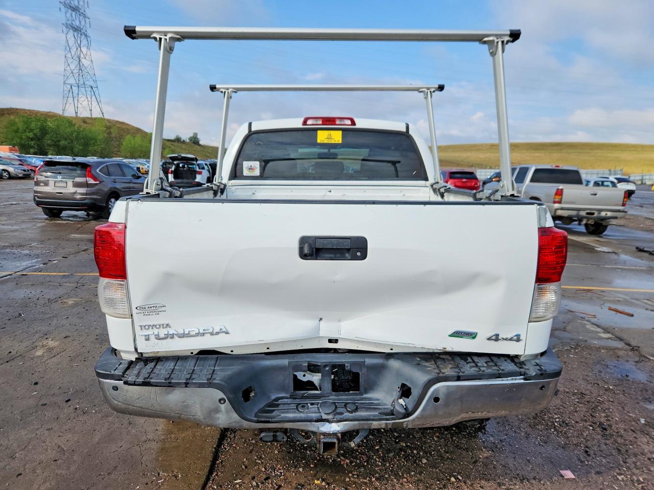 2012 Toyota Tundra Crewmax Limited White vin: 5TFHW5F13CX258152