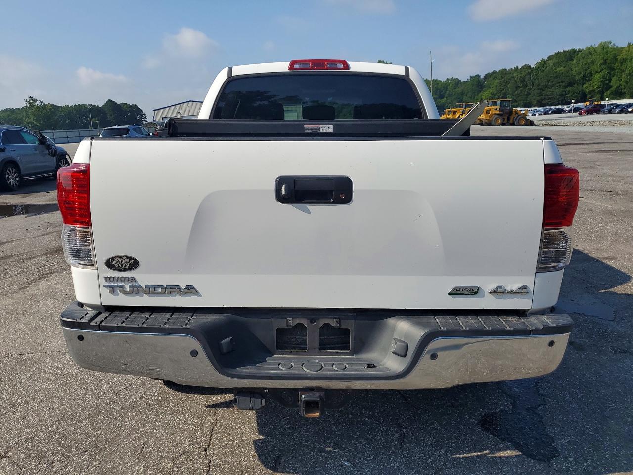 2012 Toyota Tundra Crewmax Limited White vin: 5TFHW5F13CX267319