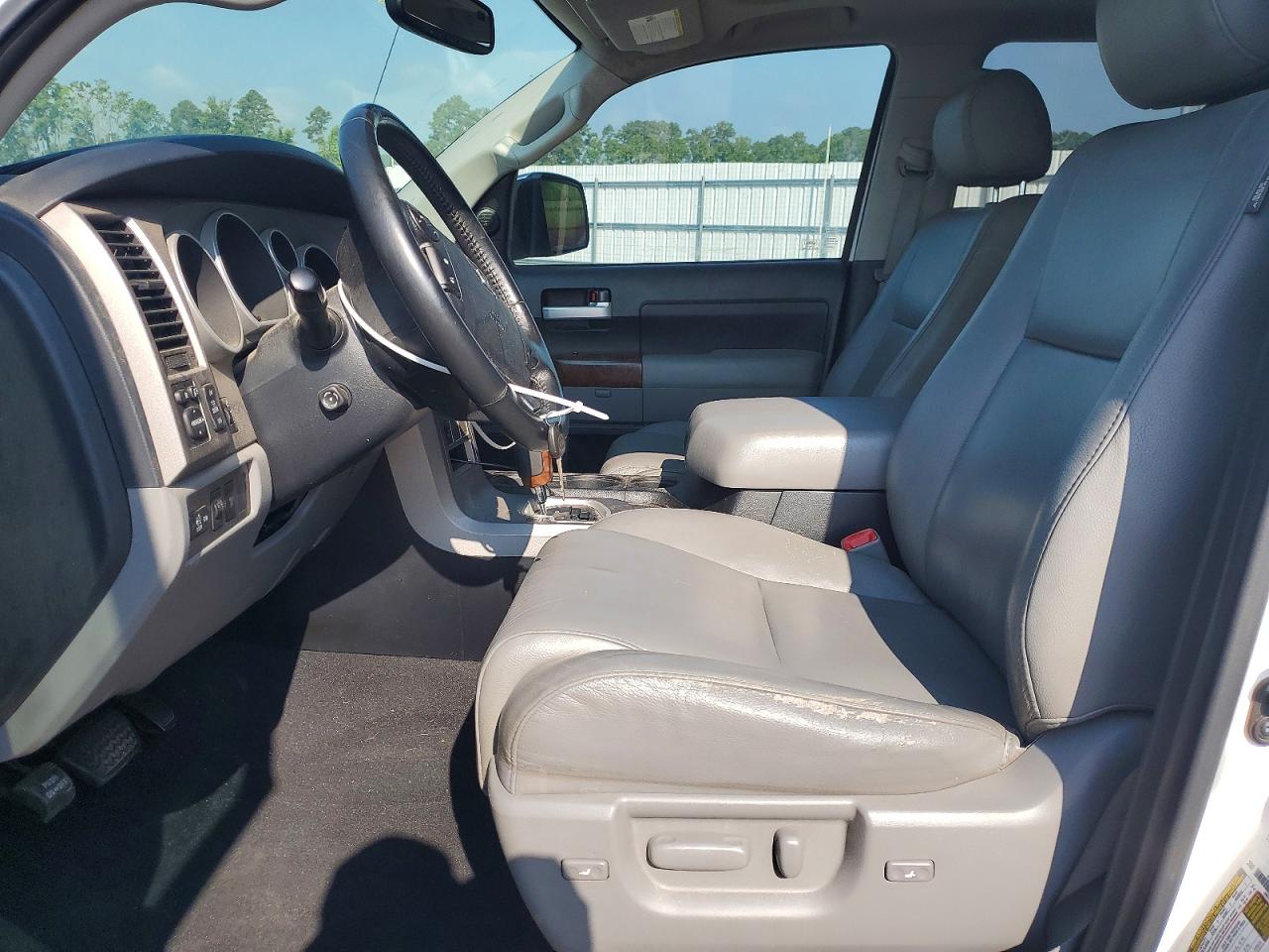 2012 Toyota Tundra Crewmax Limited White vin: 5TFHW5F13CX267319