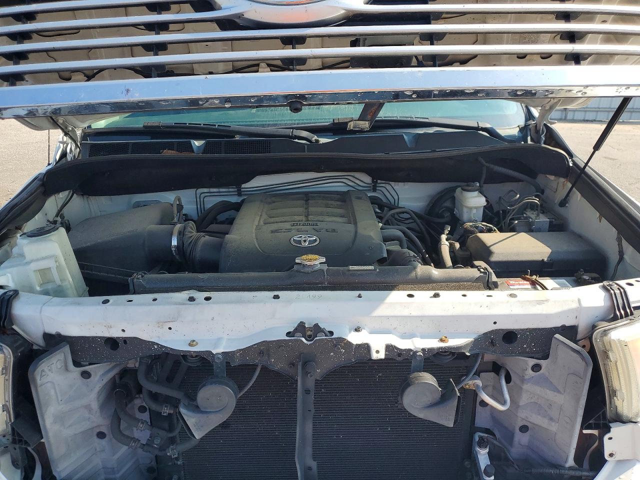 2012 Toyota Tundra Crewmax Limited White vin: 5TFHW5F13CX267319