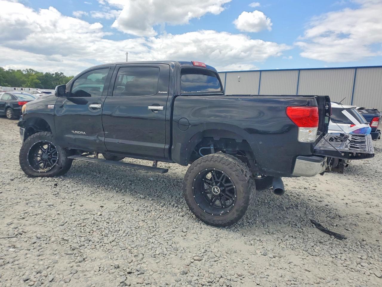 2010 Toyota Tundra Crewmax Limited Black vin: 5TFHW5F14AX145792
