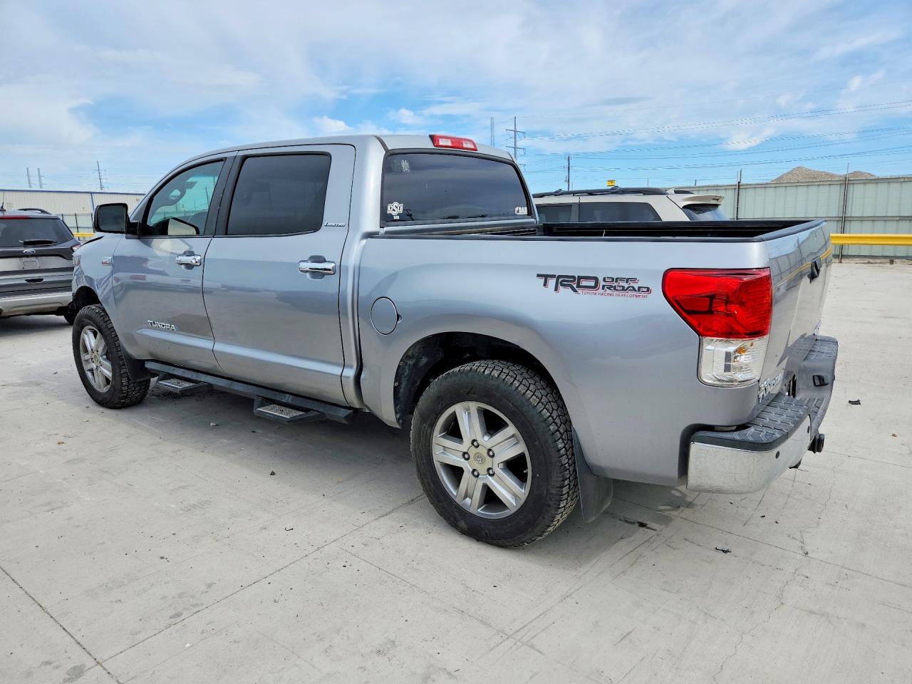 2012 Toyota Tundra Crewmax Limited Silver vin: 5TFHW5F14CX248682