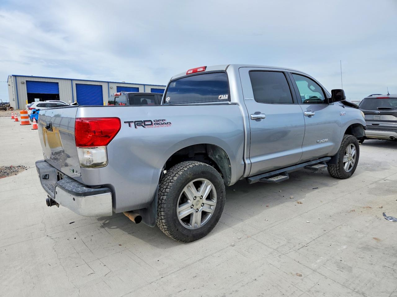 2012 Toyota Tundra Crewmax Limited Silver vin: 5TFHW5F14CX248682