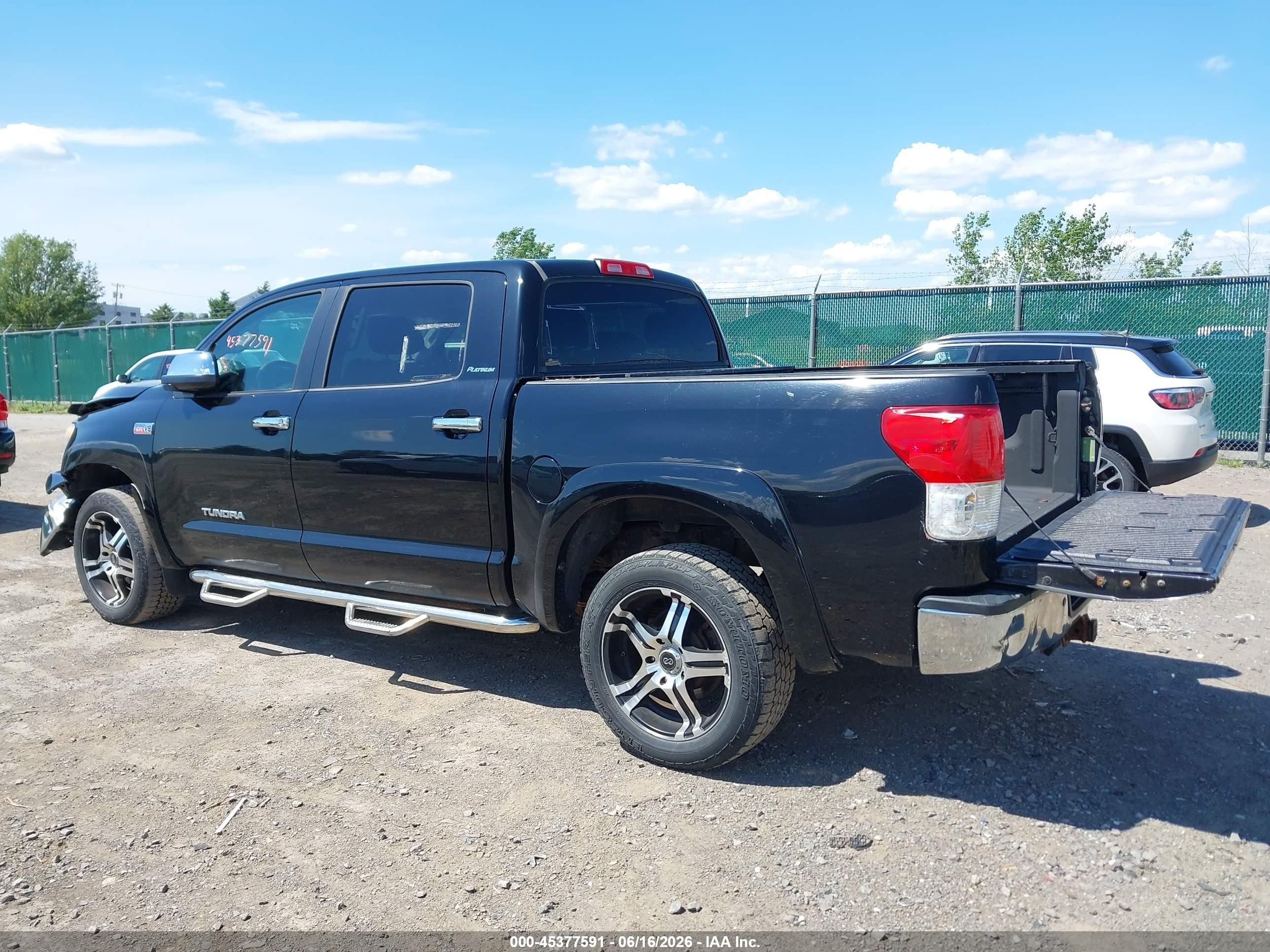 2010 Toyota Tundra Limited 5.7l V8 Black vin: 5TFHW5F15AX115037