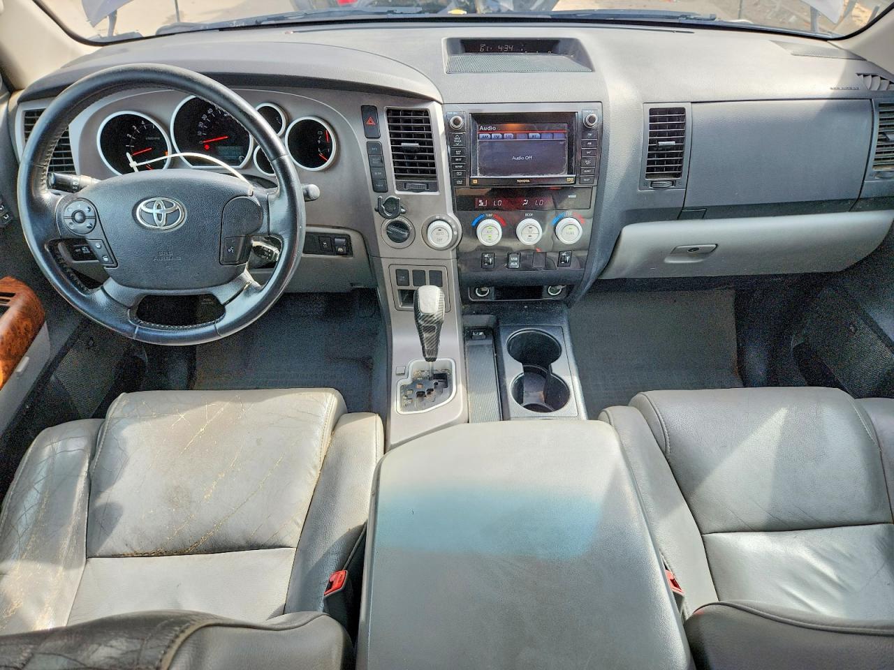 2011 Toyota Tundra Crewmax Limited Серый vin: 5TFHW5F15BX195294