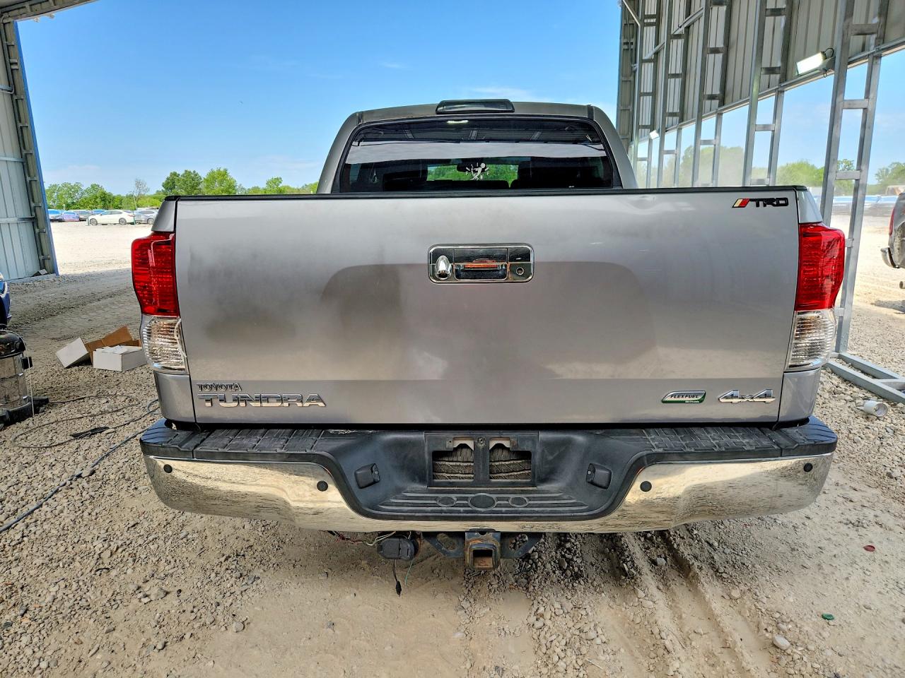 2012 Toyota Tundra Crewmax Limited Silver vin: 5TFHW5F15CX241255