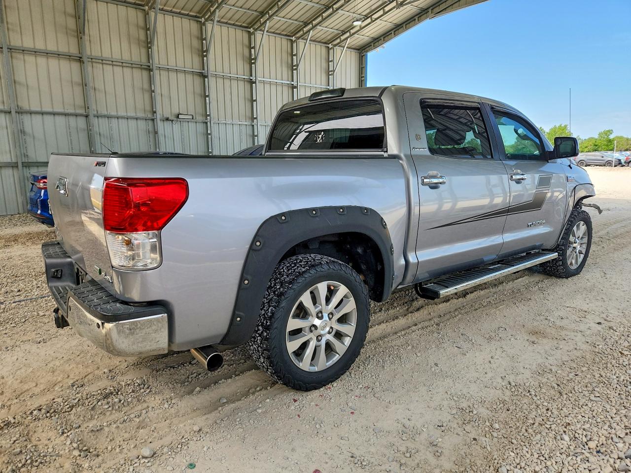 2012 Toyota Tundra Crewmax Limited Silver vin: 5TFHW5F15CX241255
