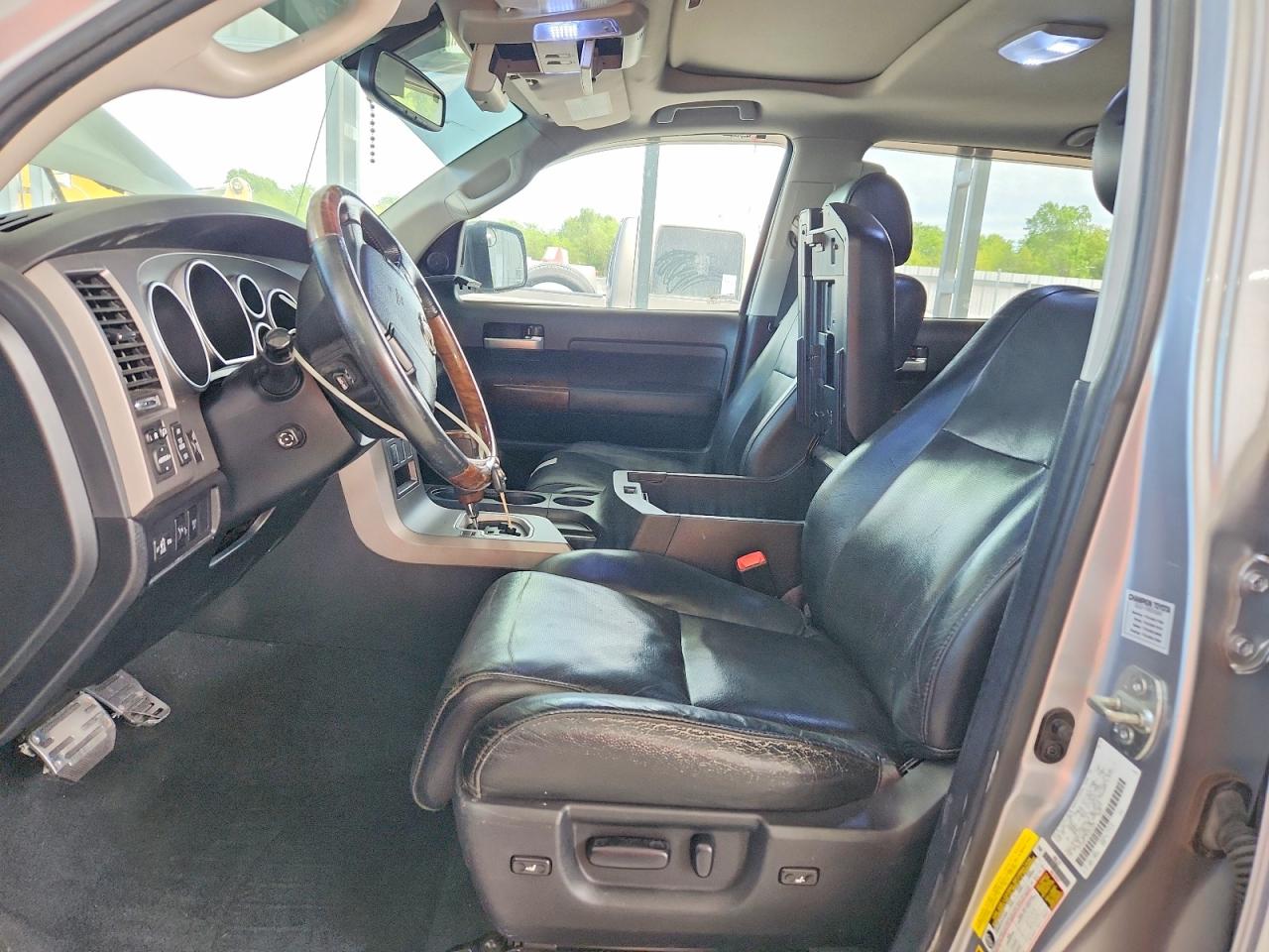 2012 Toyota Tundra Crewmax Limited Silver vin: 5TFHW5F15CX241255