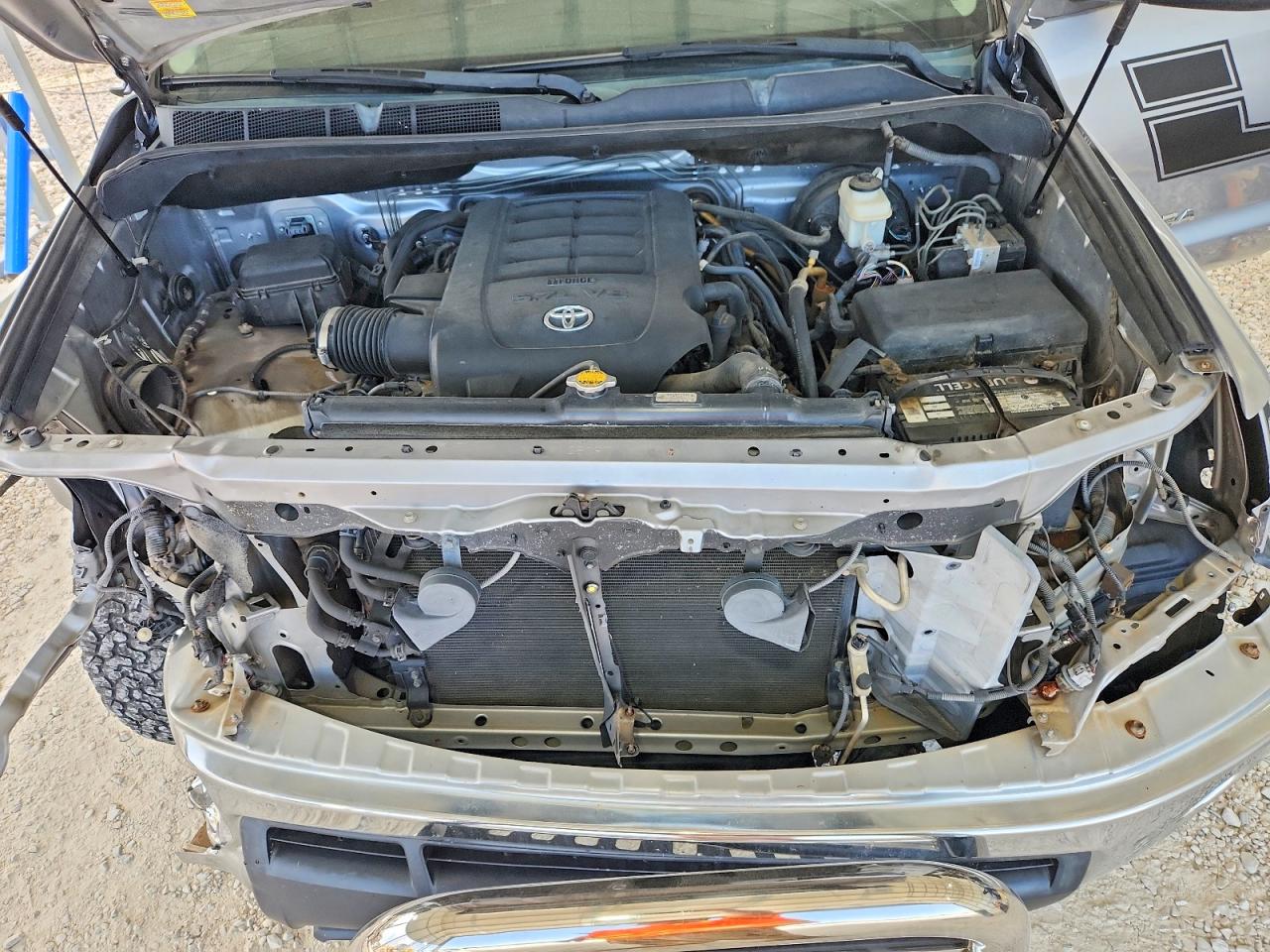 2012 Toyota Tundra Crewmax Limited Silver vin: 5TFHW5F15CX241255