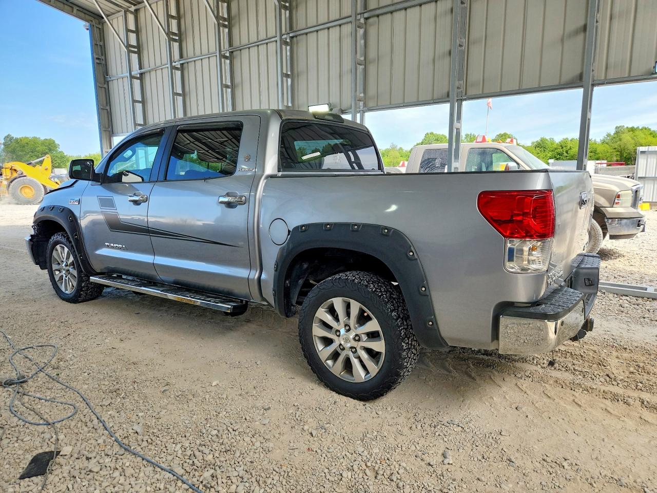 2012 Toyota Tundra Crewmax Limited Silver vin: 5TFHW5F15CX241255