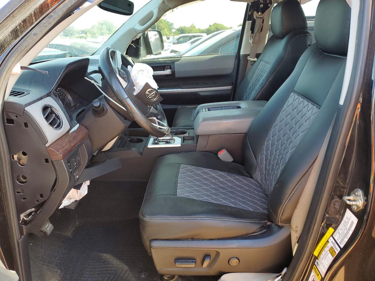 2014 Toyota Tundra Crewmax Limited Black vin: 5TFHW5F15EX325014