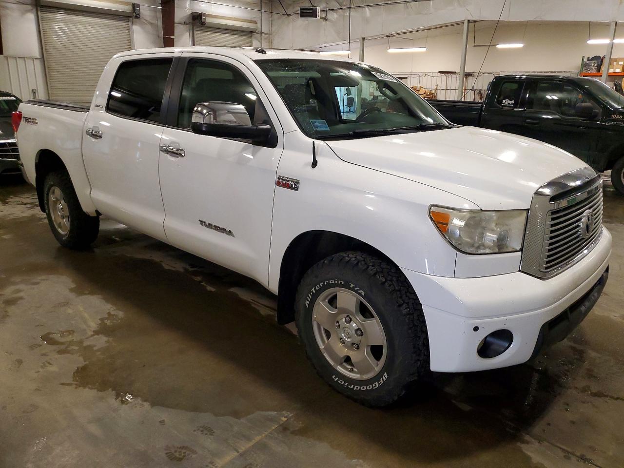 2013 Toyota Tundra Limited White vin: 5TFHW5F16DX279045