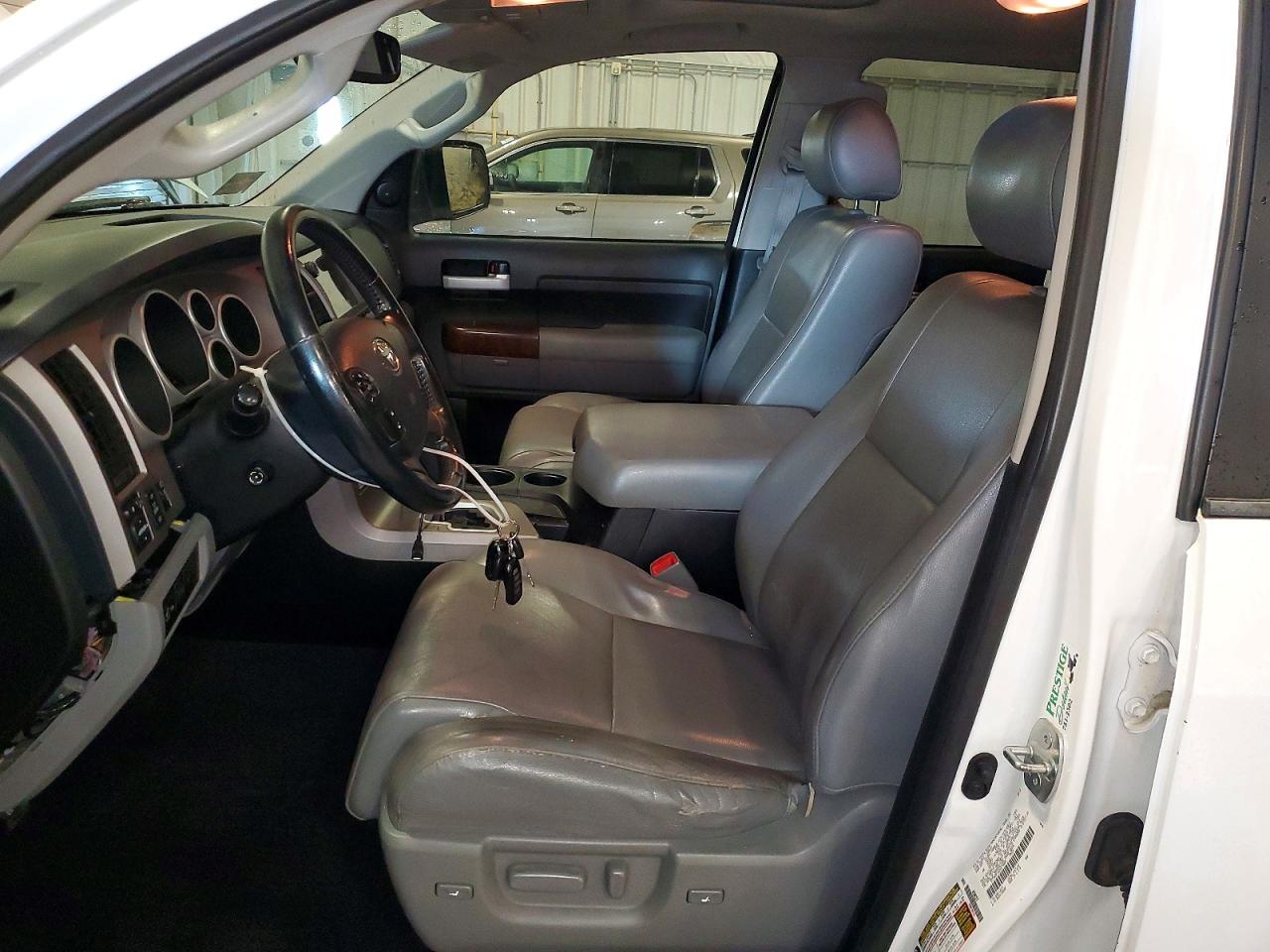 2013 Toyota Tundra Limited White vin: 5TFHW5F16DX279045