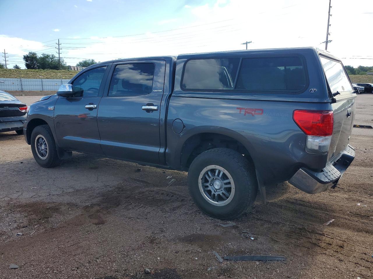 2013 Toyota Tundra Limited Gray vin: 5TFHW5F16DX296217
