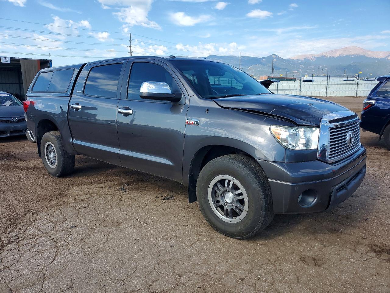 2013 Toyota Tundra Limited Gray vin: 5TFHW5F16DX296217