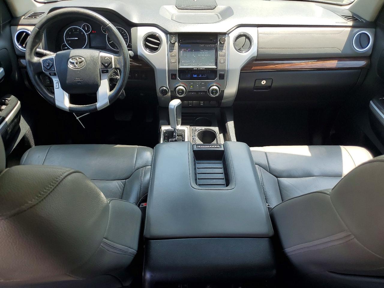 2014 Toyota Tundra Crewmax Limited Black vin: 5TFHW5F16EX409035