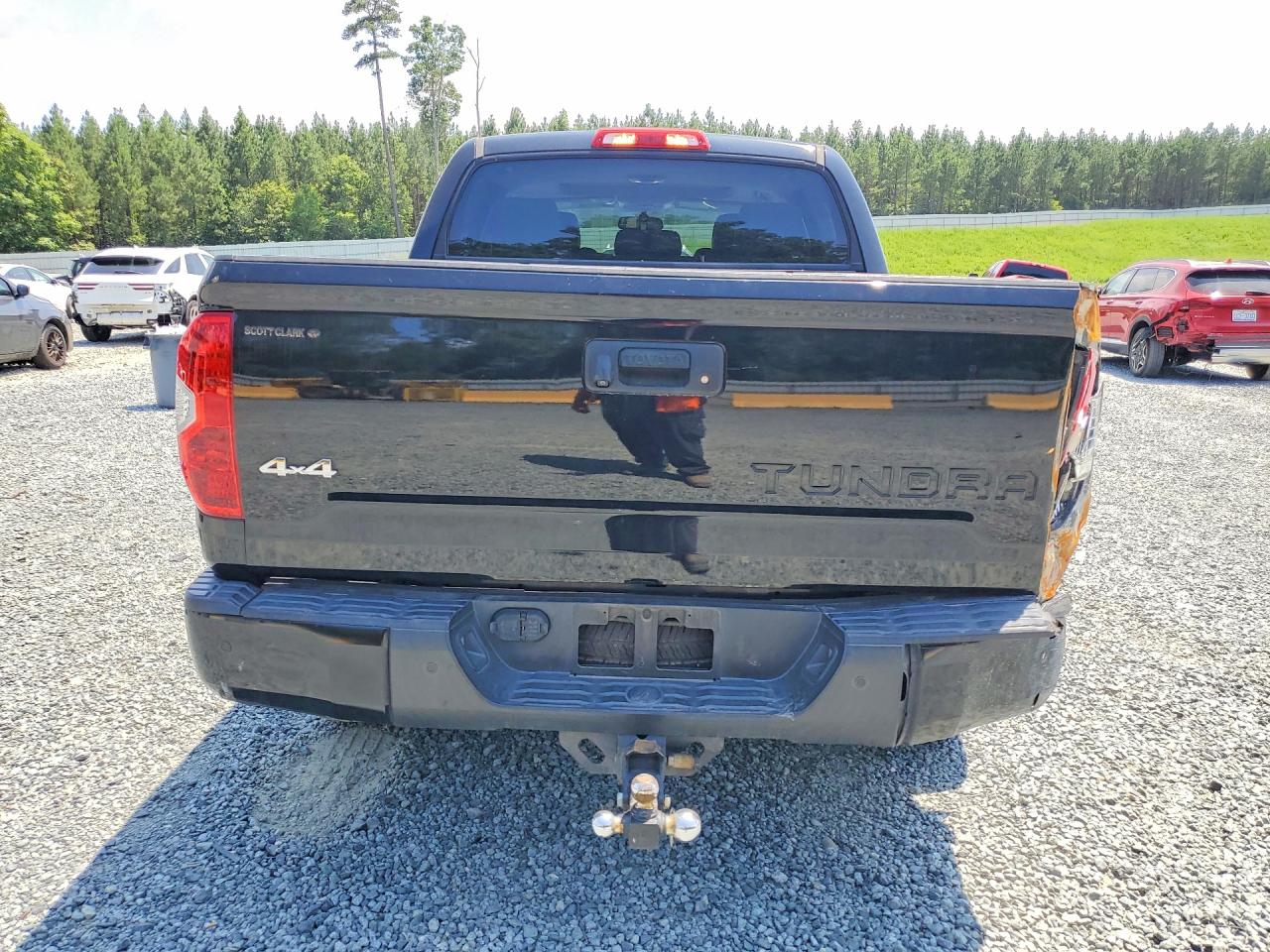 2014 Toyota Tundra Crewmax Limited Black vin: 5TFHW5F16EX409035