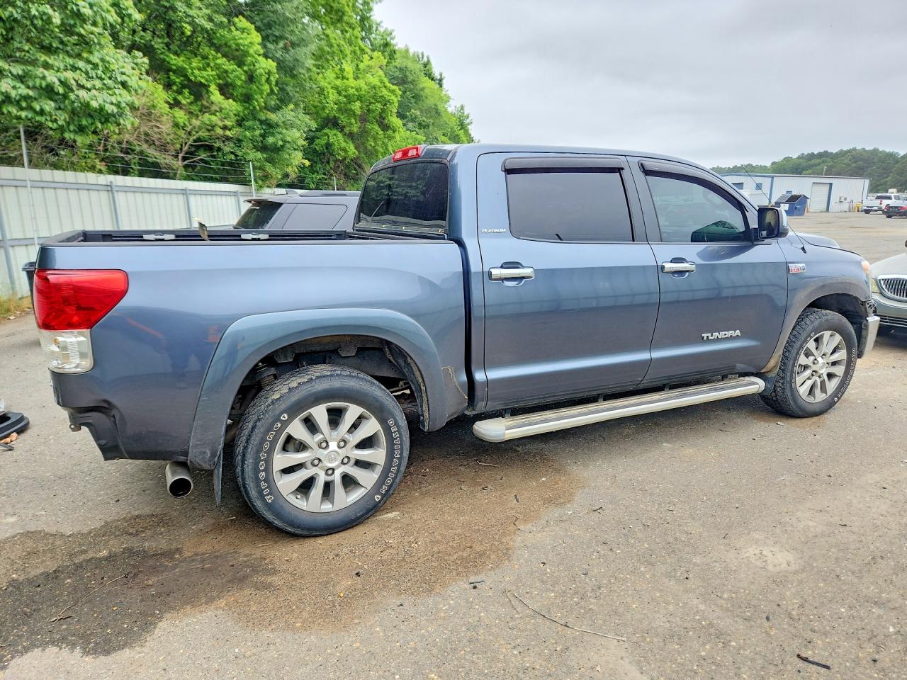2010 Toyota Tundra Crewmax Limited Blue vin: 5TFHW5F17AX103357