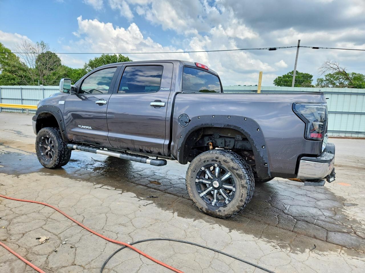 2012 Toyota Tundra Crewmax Limited Gray vin: 5TFHW5F18CX233151