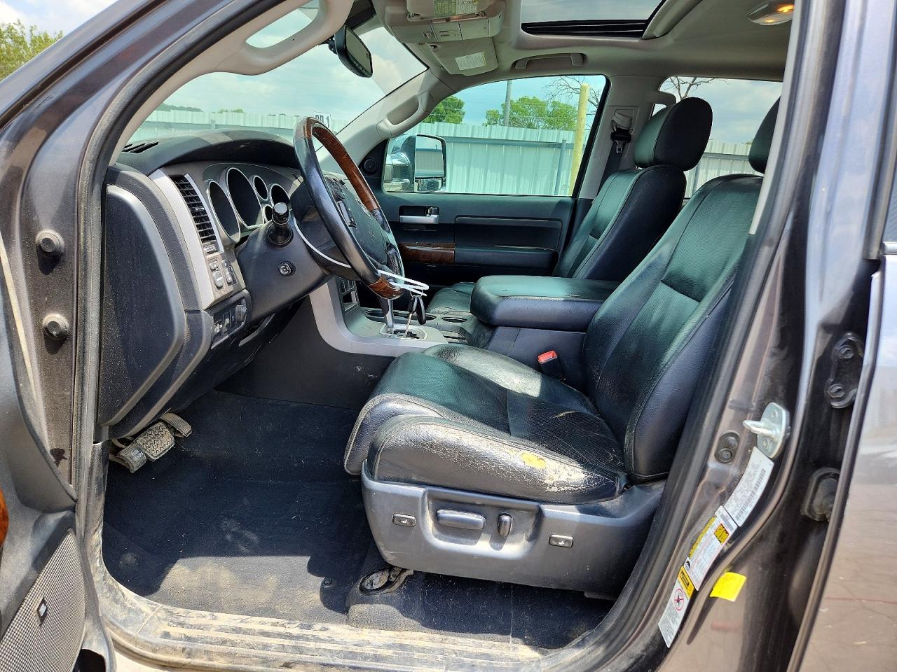2012 Toyota Tundra Crewmax Limited Gray vin: 5TFHW5F18CX233151