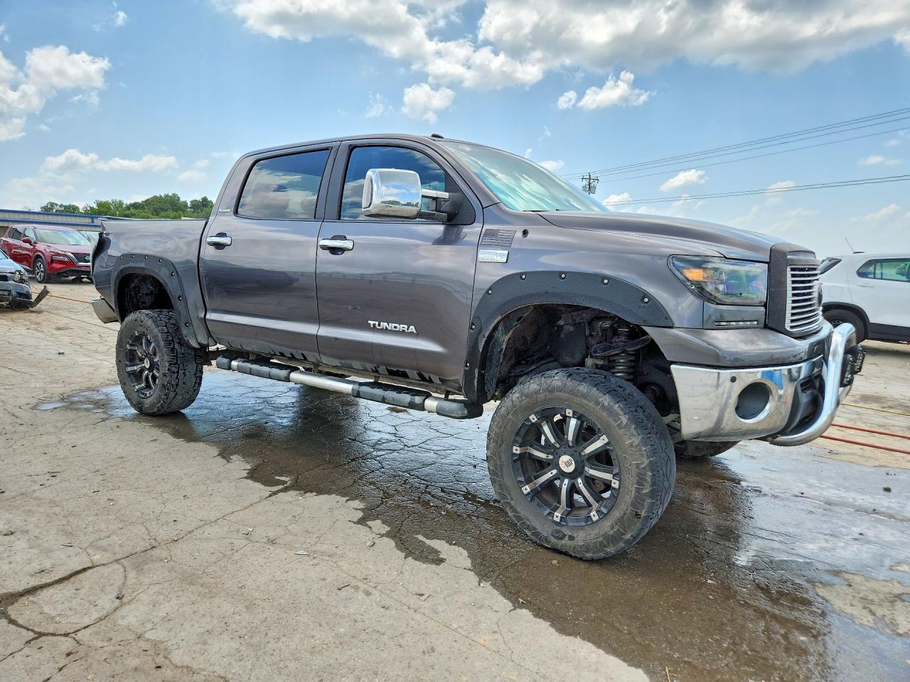 2012 Toyota Tundra Crewmax Limited Gray vin: 5TFHW5F18CX233151
