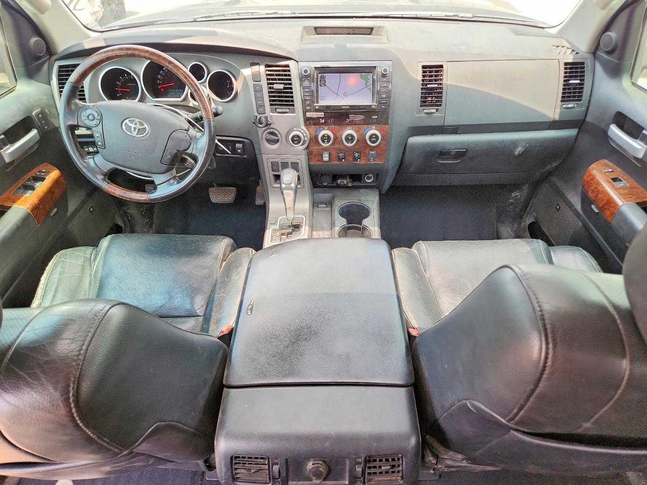 2012 Toyota Tundra Crewmax Limited Gray vin: 5TFHW5F18CX233151