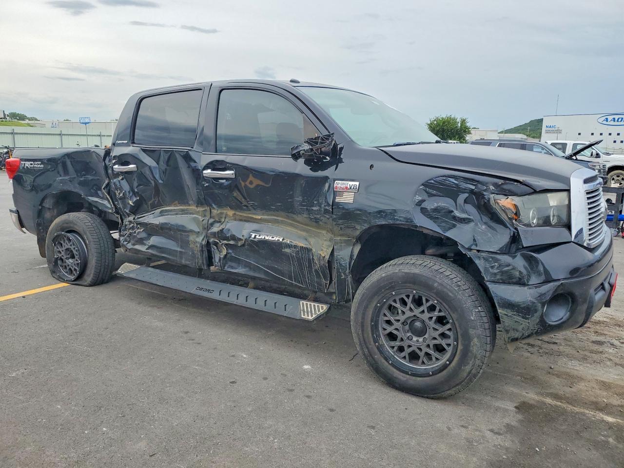 2013 Toyota Tundra Limited Black vin: 5TFHW5F18DX294730