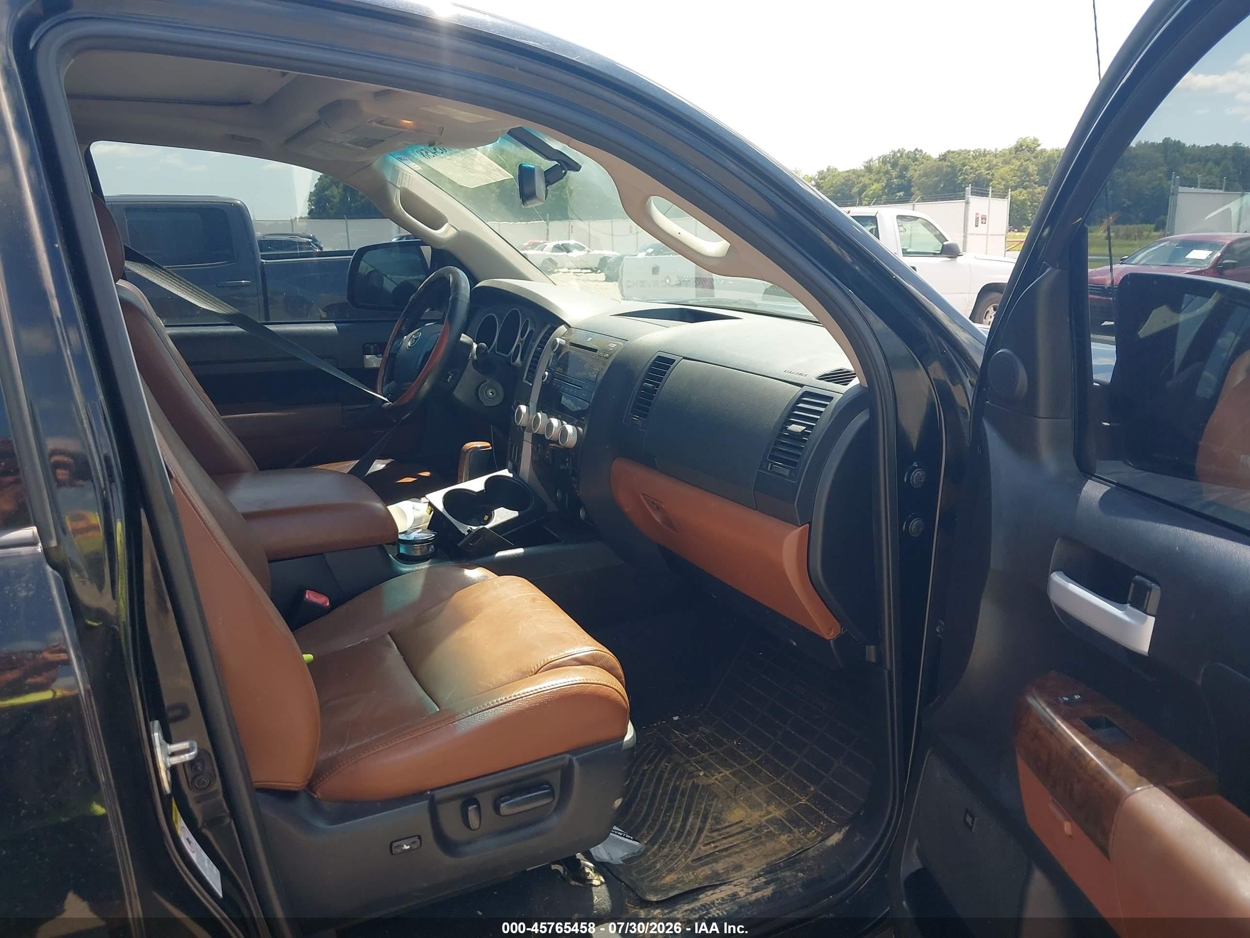 2013 Toyota Tundra Limited 5.7l V8 Черный vin: 5TFHW5F18DX318038