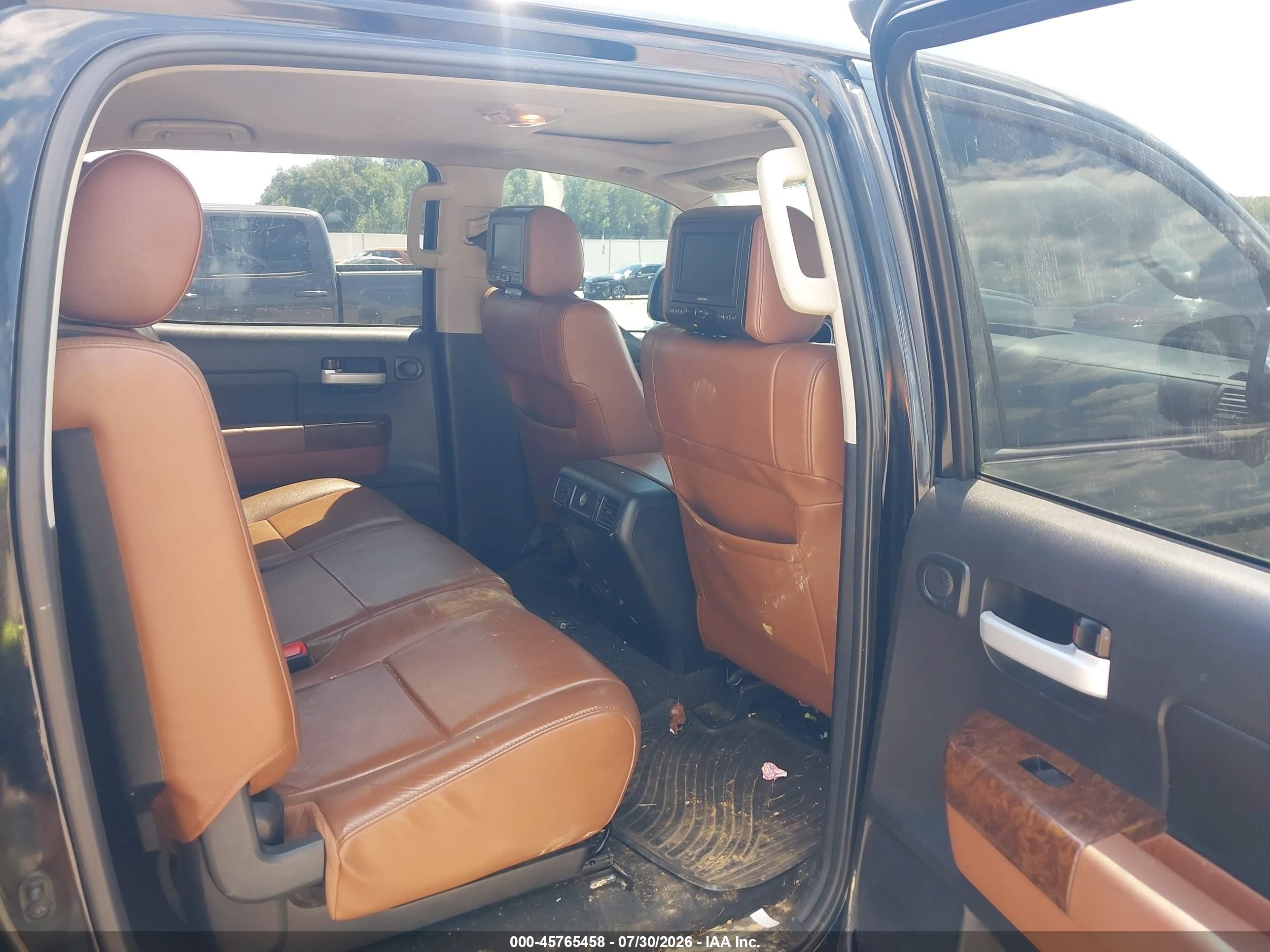 2013 Toyota Tundra Limited 5.7l V8 Черный vin: 5TFHW5F18DX318038