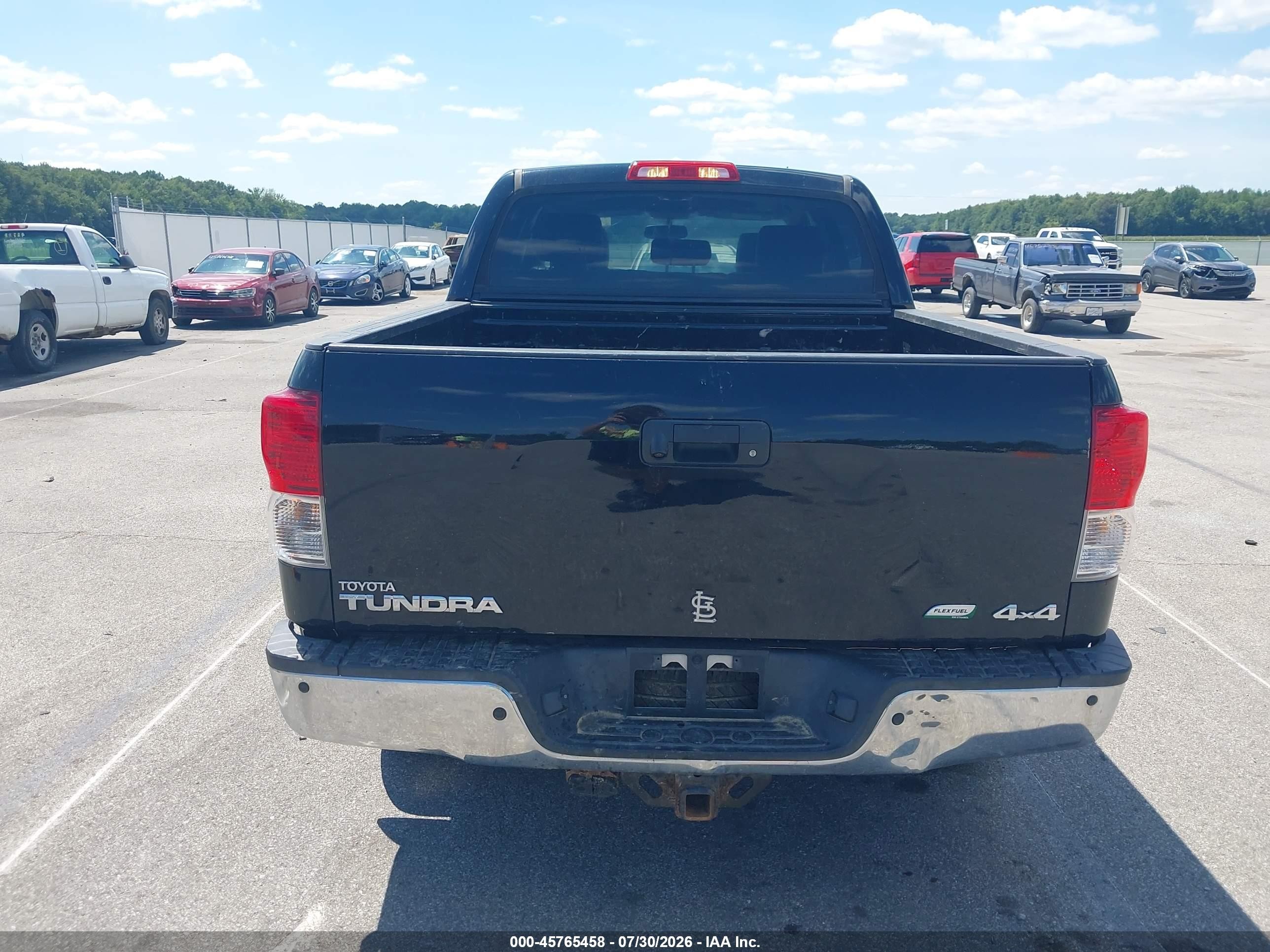 2013 Toyota Tundra Limited 5.7l V8 Черный vin: 5TFHW5F18DX318038