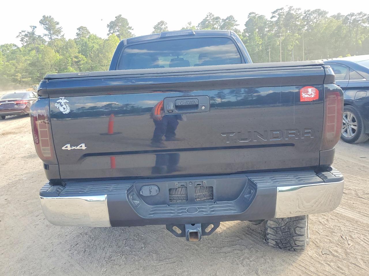 2014 Toyota Tundra Crewmax Limited Черный vin: 5TFHW5F18EX325623