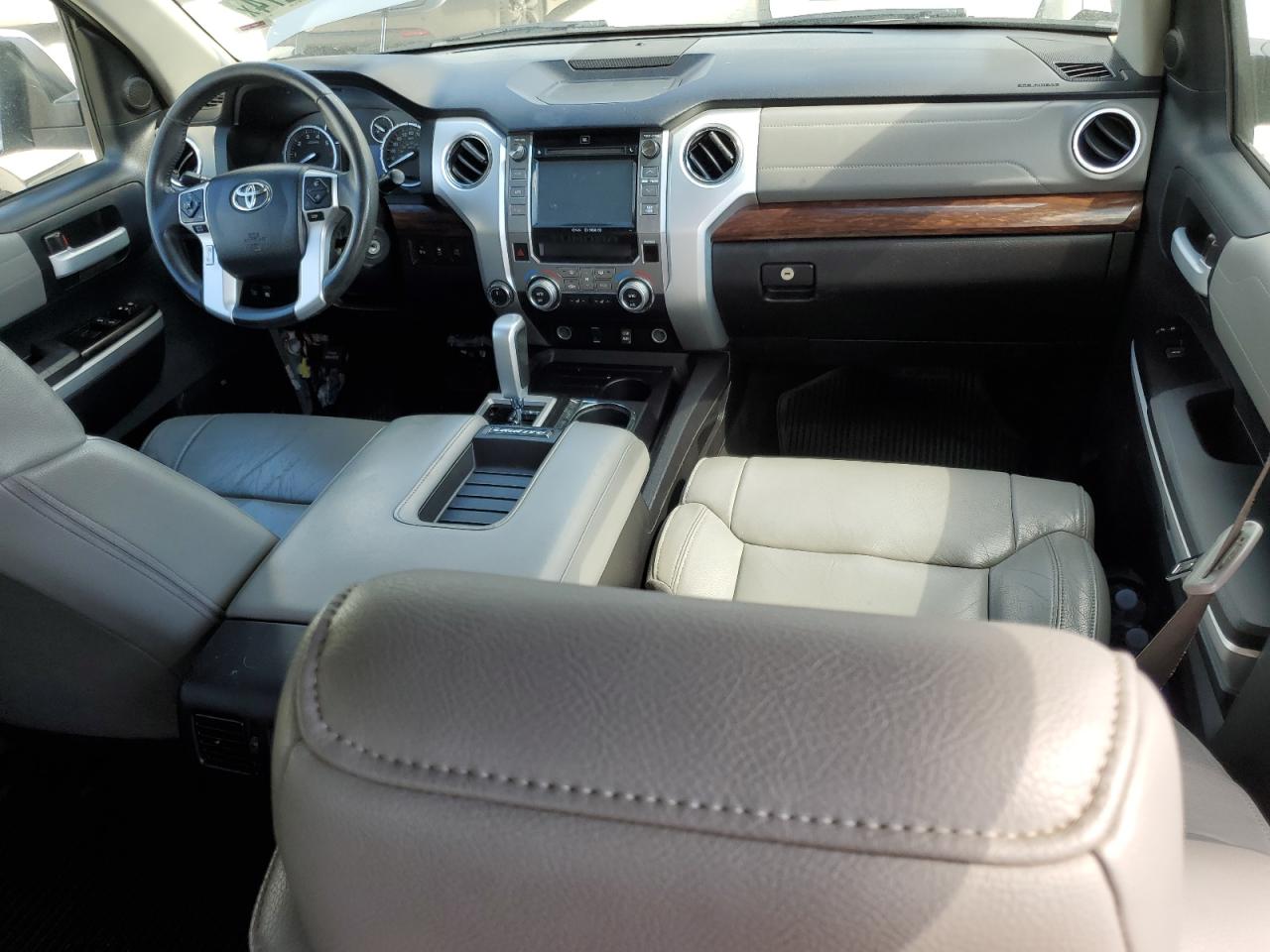 2015 Toyota Tundra Crewmax Limited Silver vin: 5TFHW5F18FX489780
