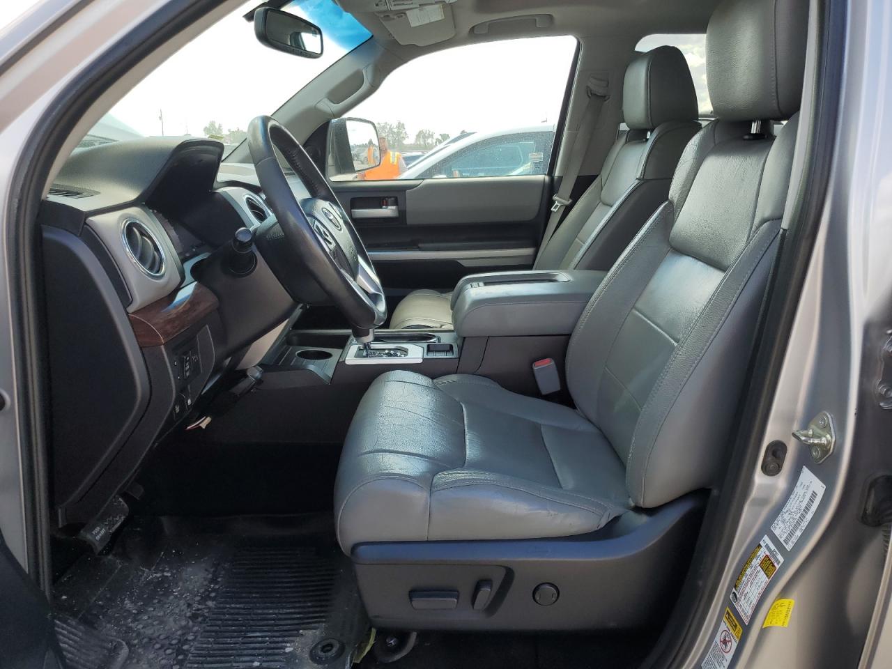 2015 Toyota Tundra Crewmax Limited Silver vin: 5TFHW5F18FX489780