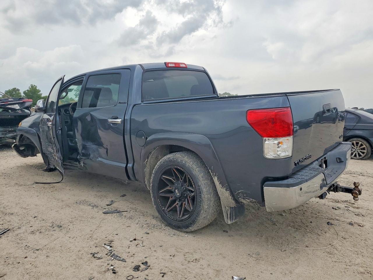 2010 Toyota Tundra Crewmax Limited Gray vin: 5TFHW5F19AX135940