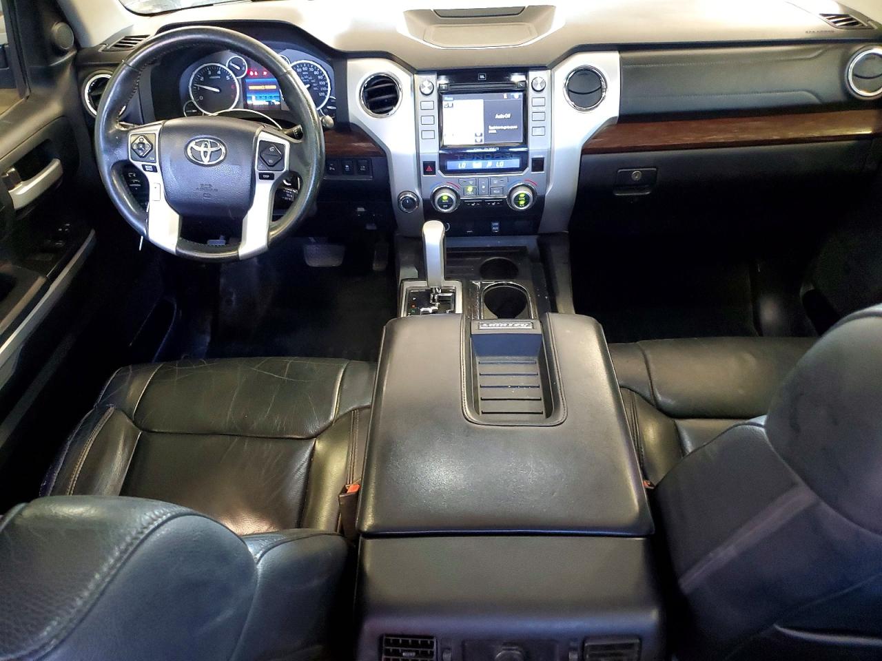 2015 Toyota Tundra Crewmax Limited Blue vin: 5TFHW5F19FX434092