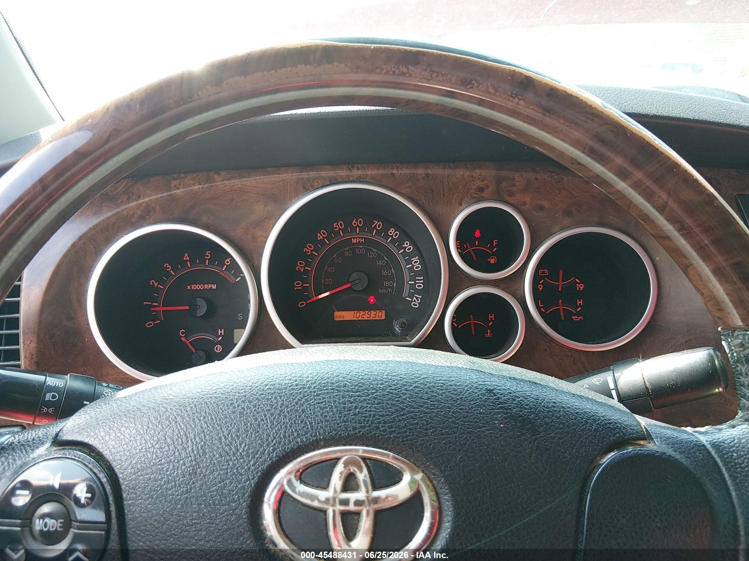 2012 Toyota Tundra Limited 5.7l V8 Red vin: 5TFHW5F1XCX219851