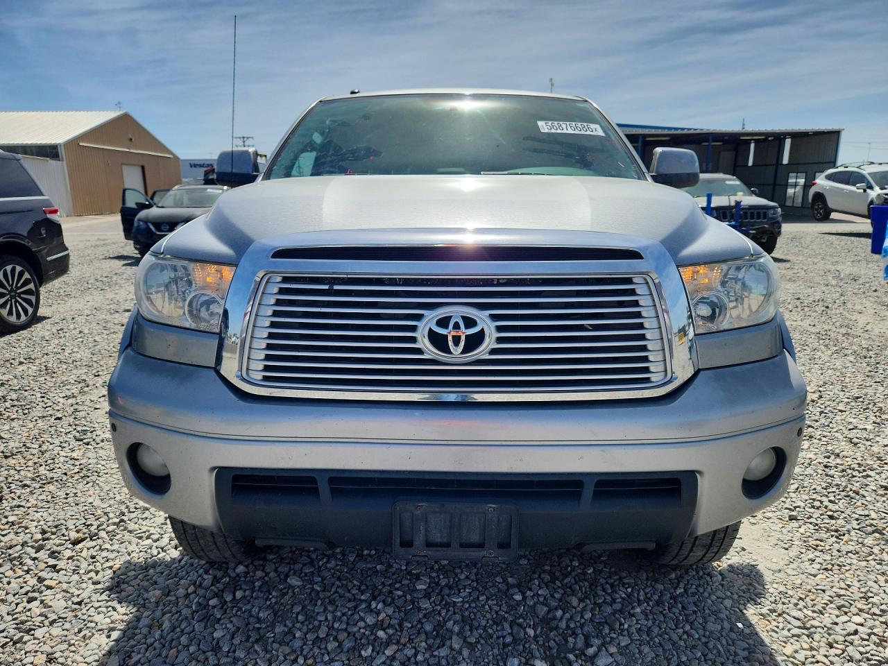 2012 Toyota Tundra Crewmax Limited Silver vin: 5TFHW5F1XCX248377