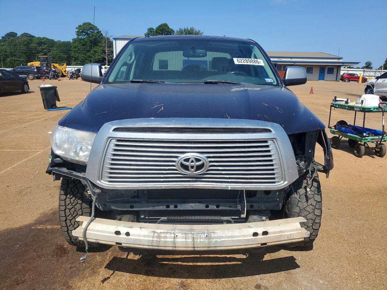 2011 Toyota Tundra Crewmax Limited Blue vin: 5TFHY5F10BX185864