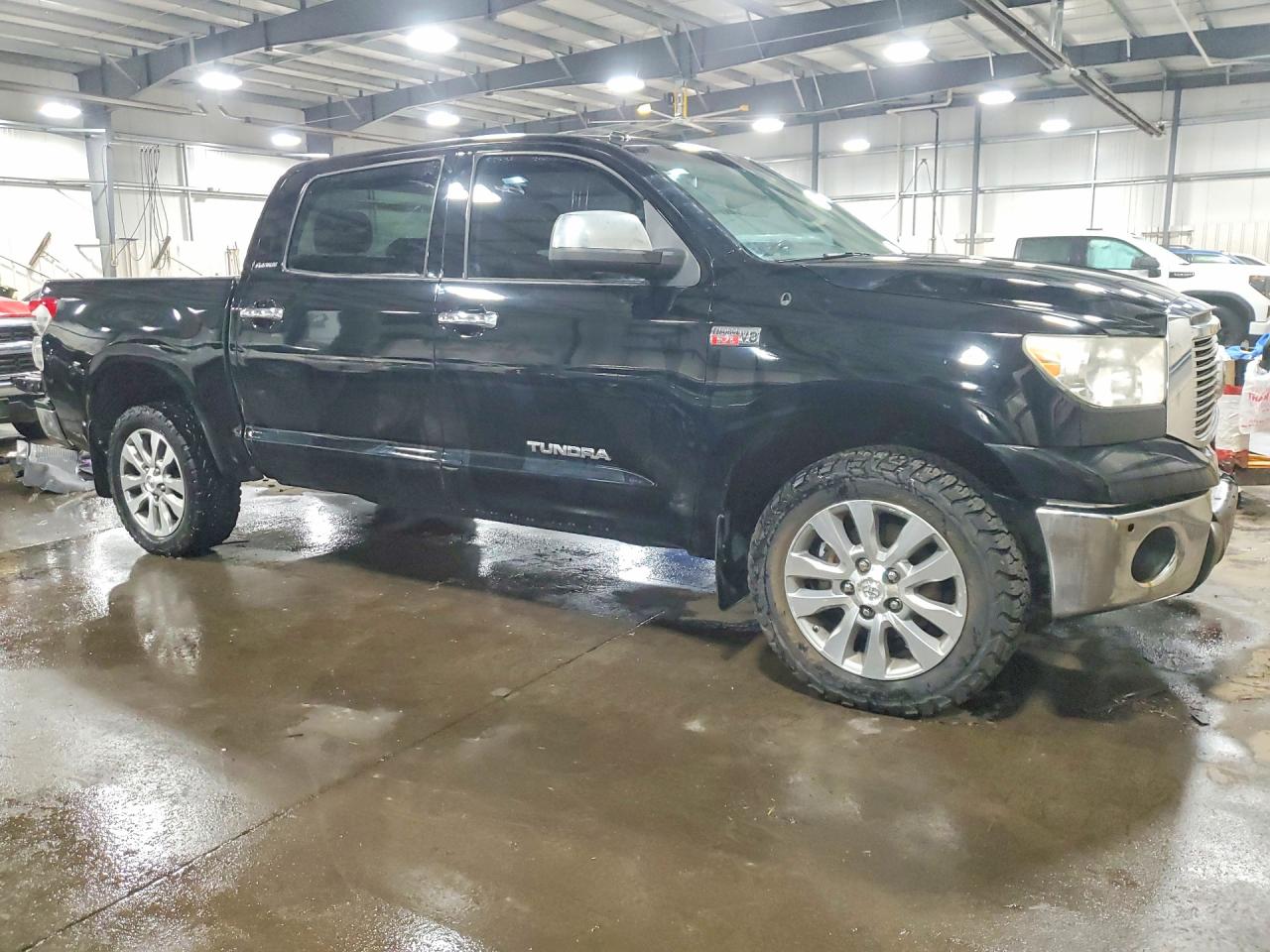 2012 Toyota Tundra Crewmax Limited Black vin: 5TFHY5F10CX263173
