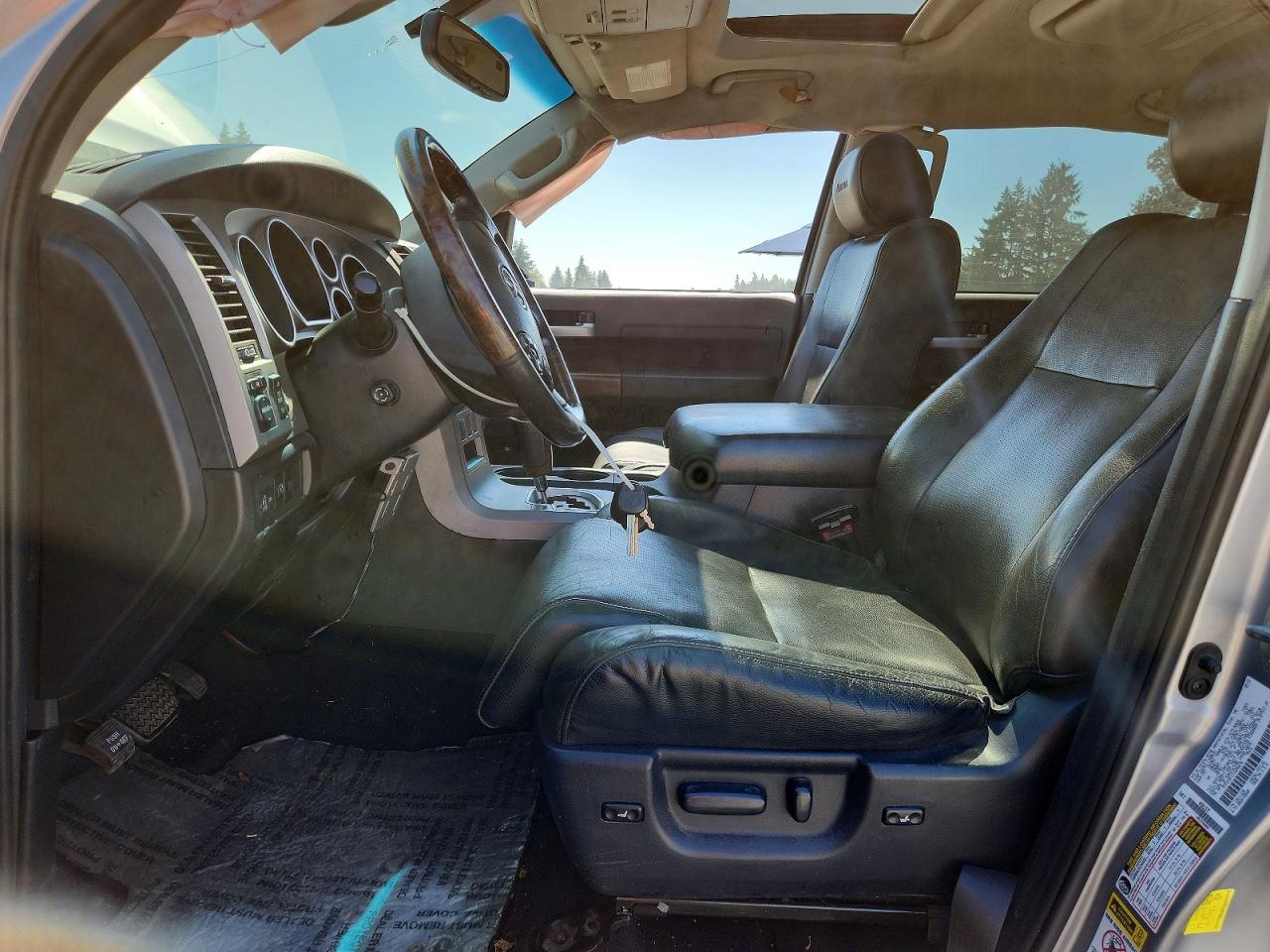 2012 Toyota Tundra Crewmax Limited Silver vin: 5TFHY5F11CX256670