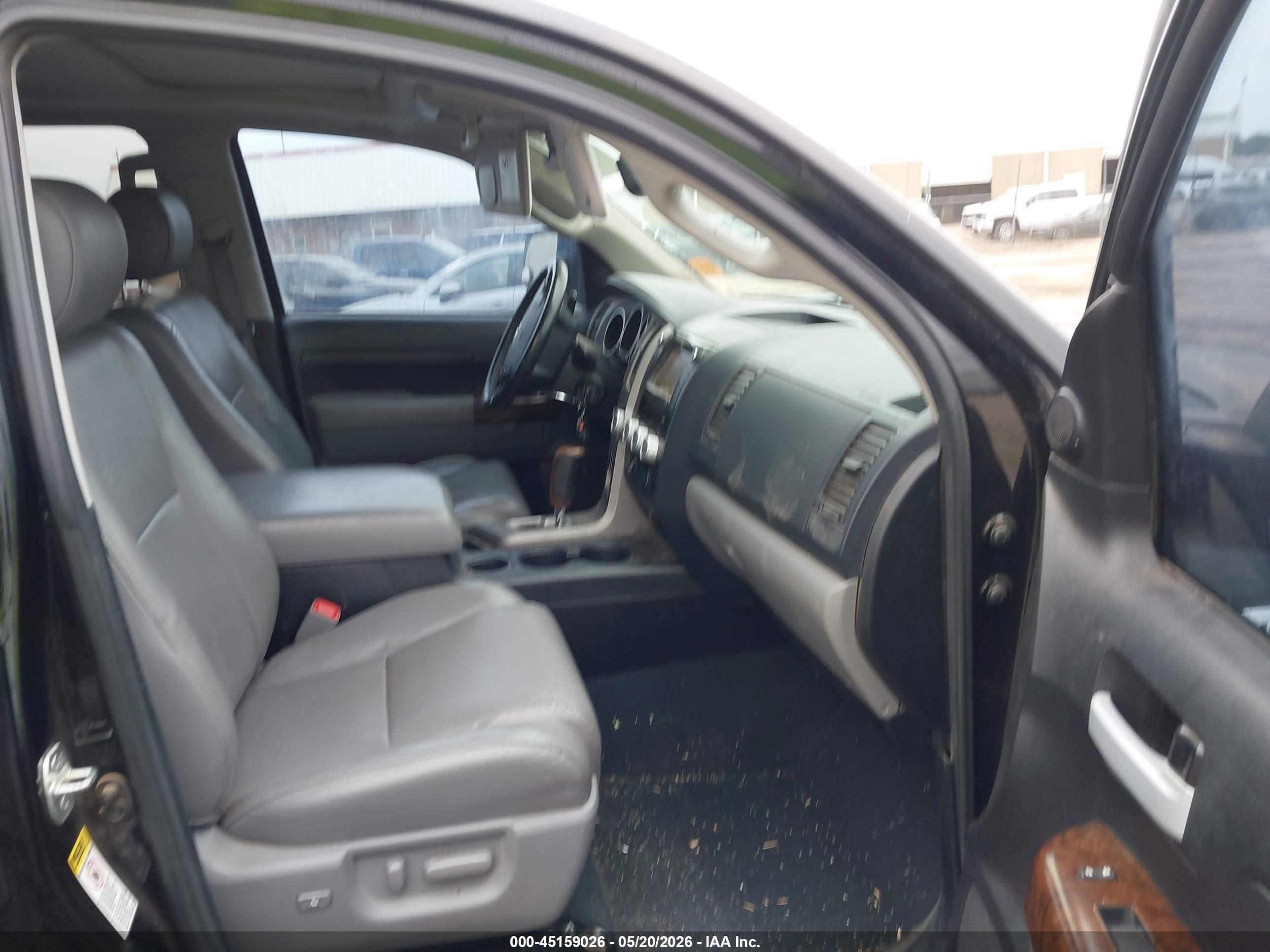 2013 Toyota Tundra Limited 5.7l V8 Black vin: 5TFHY5F11DX306419