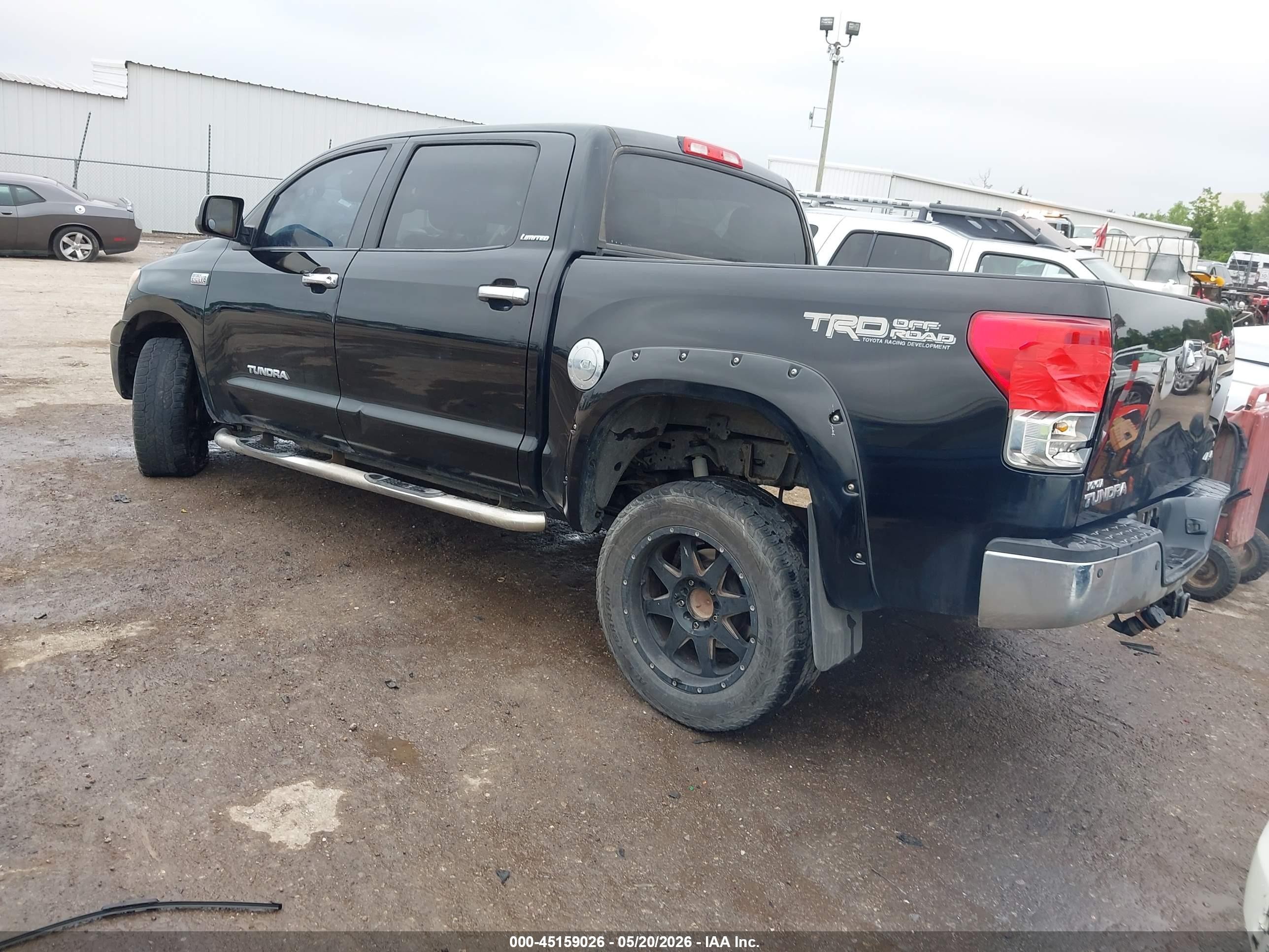 2013 Toyota Tundra Limited 5.7l V8 Black vin: 5TFHY5F11DX306419