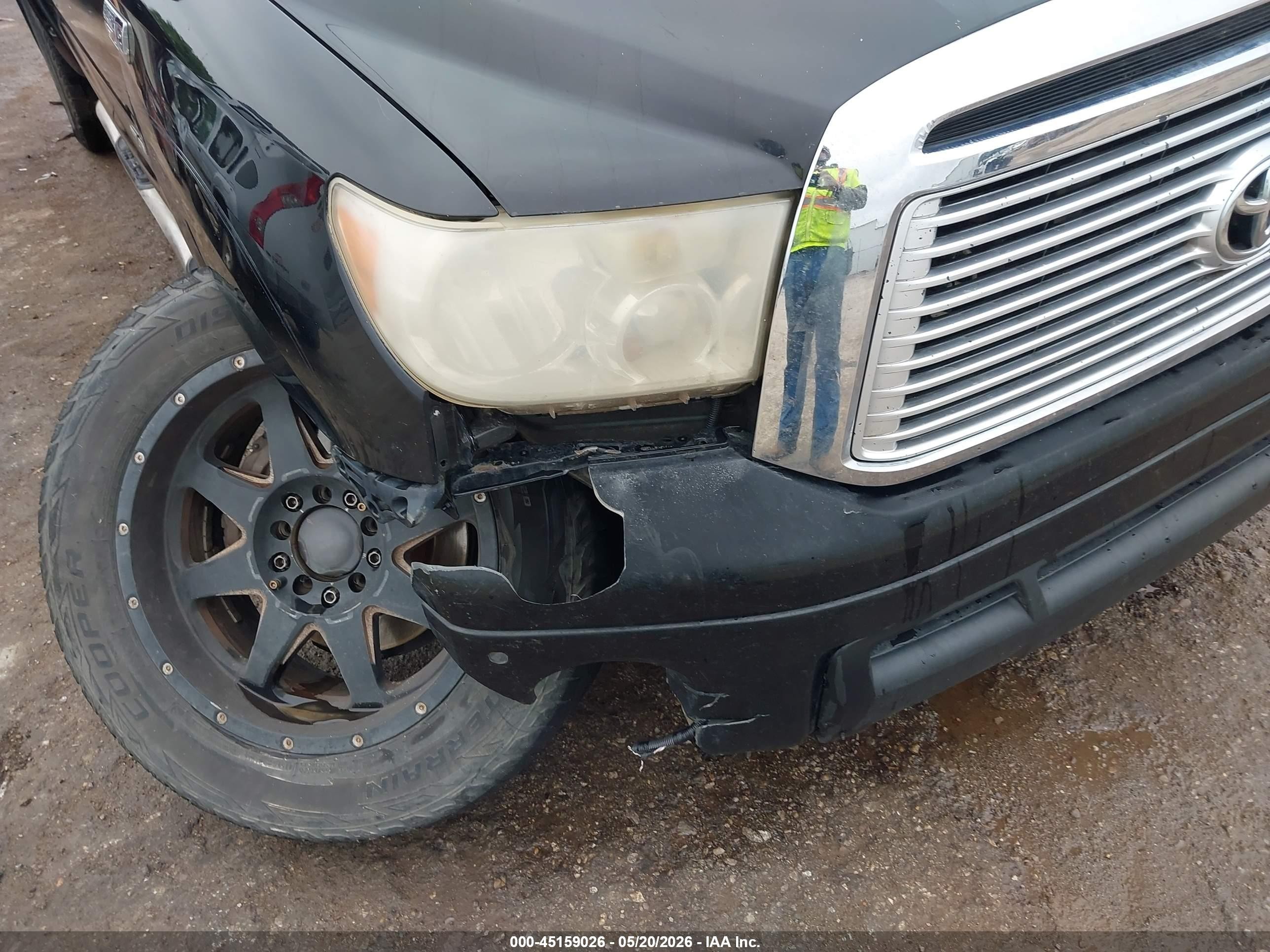 2013 Toyota Tundra Limited 5.7l V8 Black vin: 5TFHY5F11DX306419