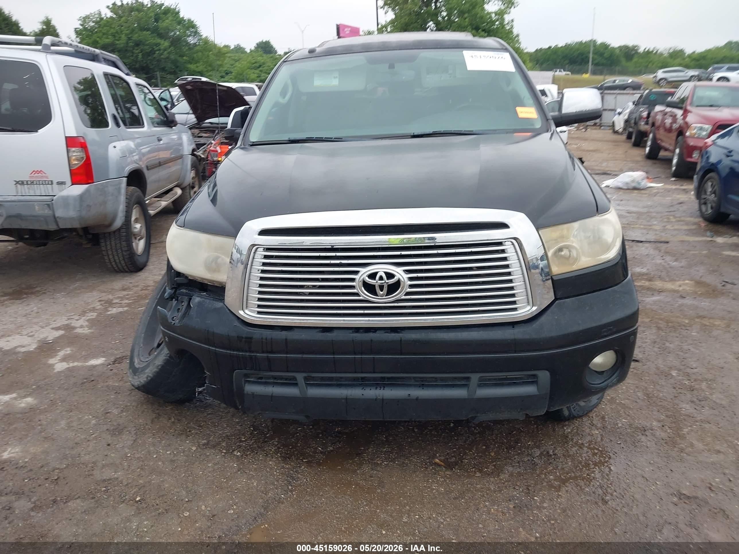 2013 Toyota Tundra Limited 5.7l V8 Black vin: 5TFHY5F11DX306419